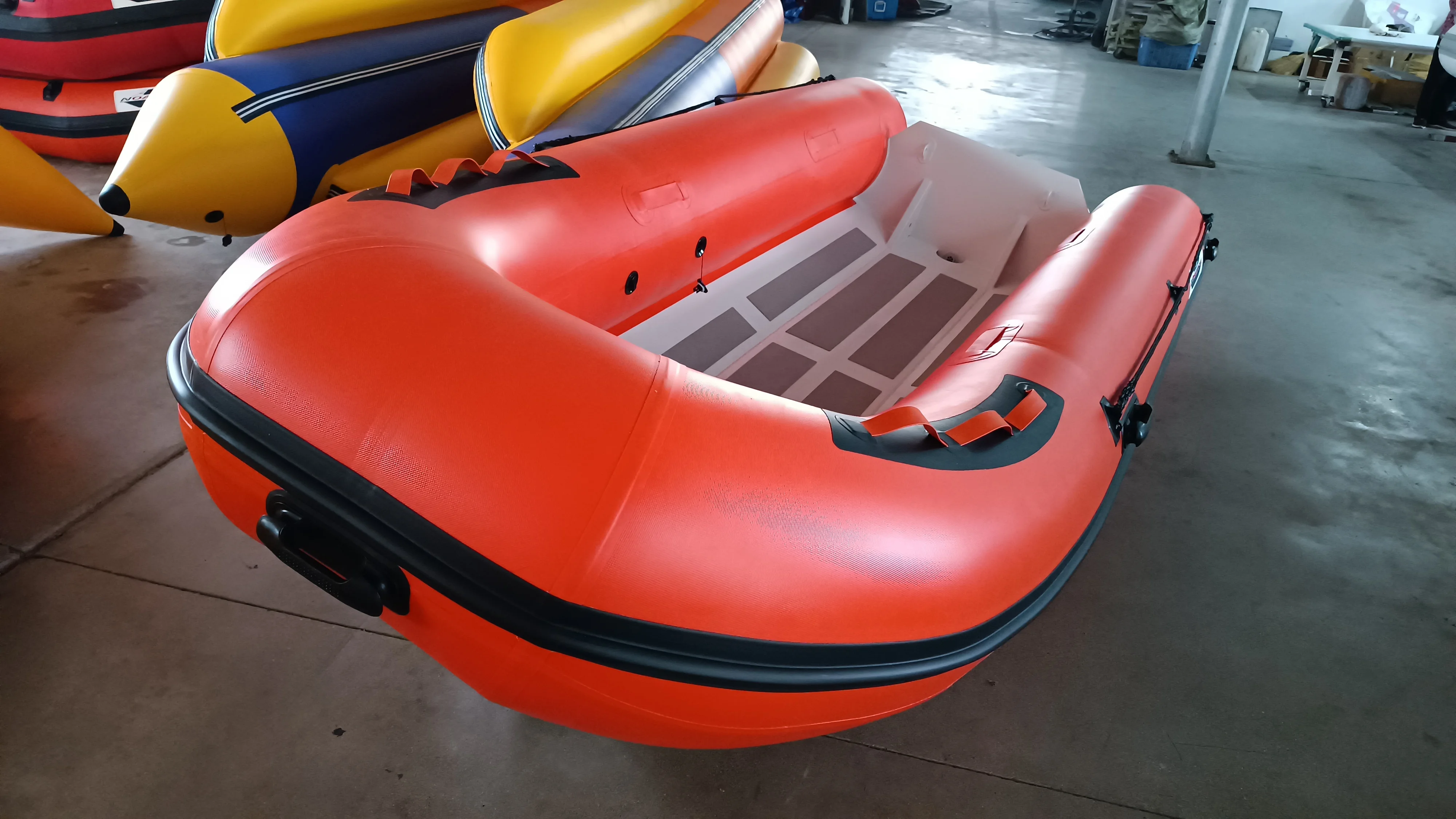 aluminum rigid hull inflatable rib boat hypalon dinghy