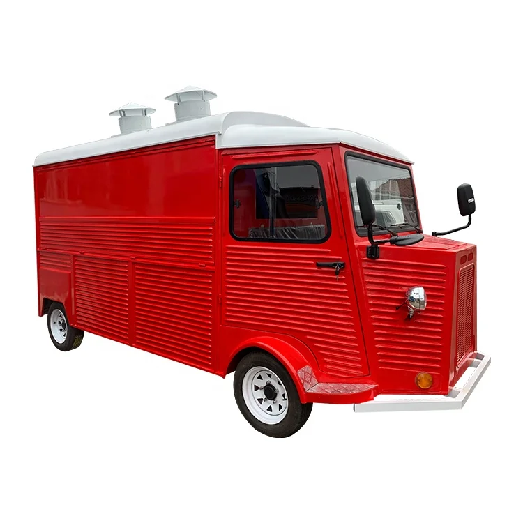 Оптовая цена, Электрический винтажный фургон Citroen для продажи еды, Мобильный Торговый фургон для отелей, трейлер для мероприятий, Мобильная тележка для бара