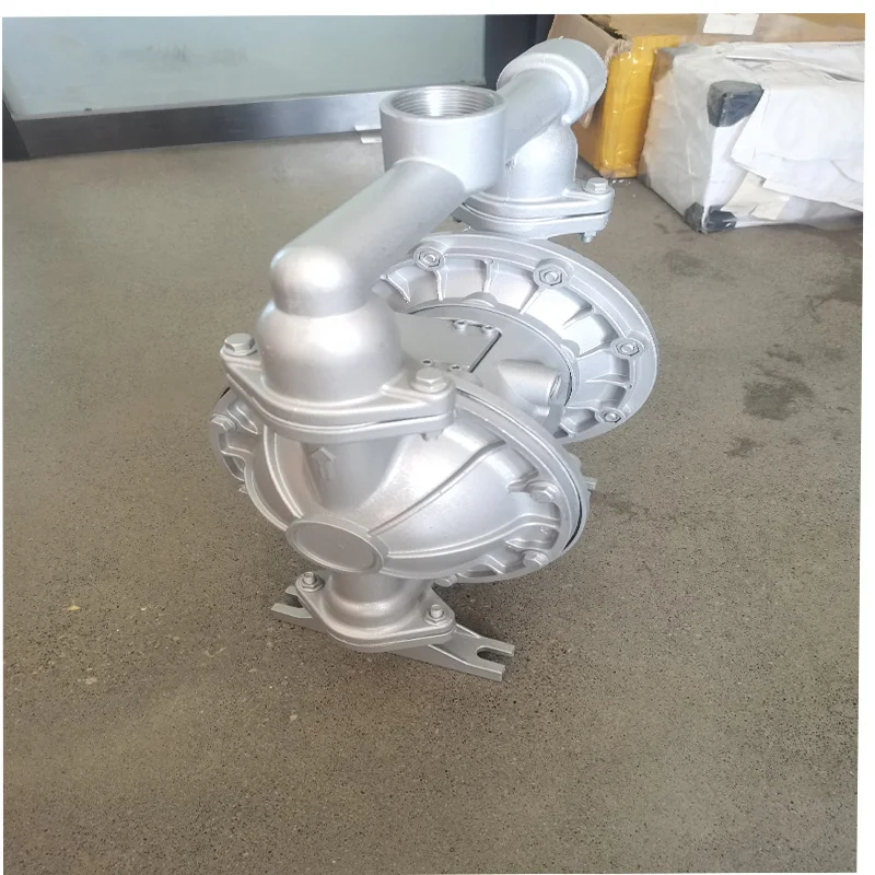 1-дюймовый впускной и выпускной QBK-25L из алюминиевого сплава 22GPM 100PSI 22GPM/NBR пневматический мембранный насос