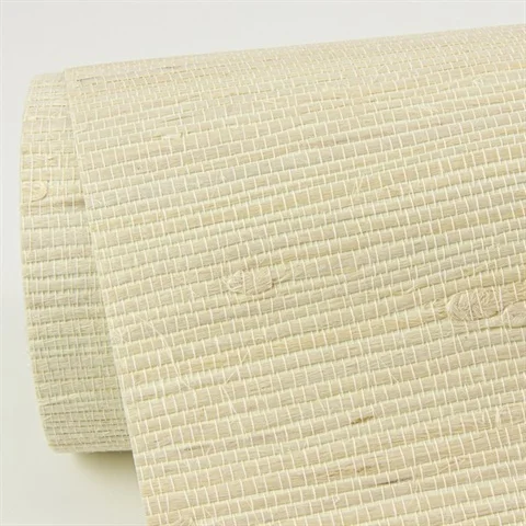 Natural Material Environmentally Friendly Breathable Rich Woven Textures Grasscloth Wallpaper