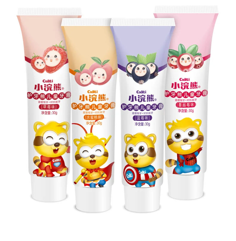 
Mini Children Toothpaste Natural Fluoride Free Baby Toothpaste 