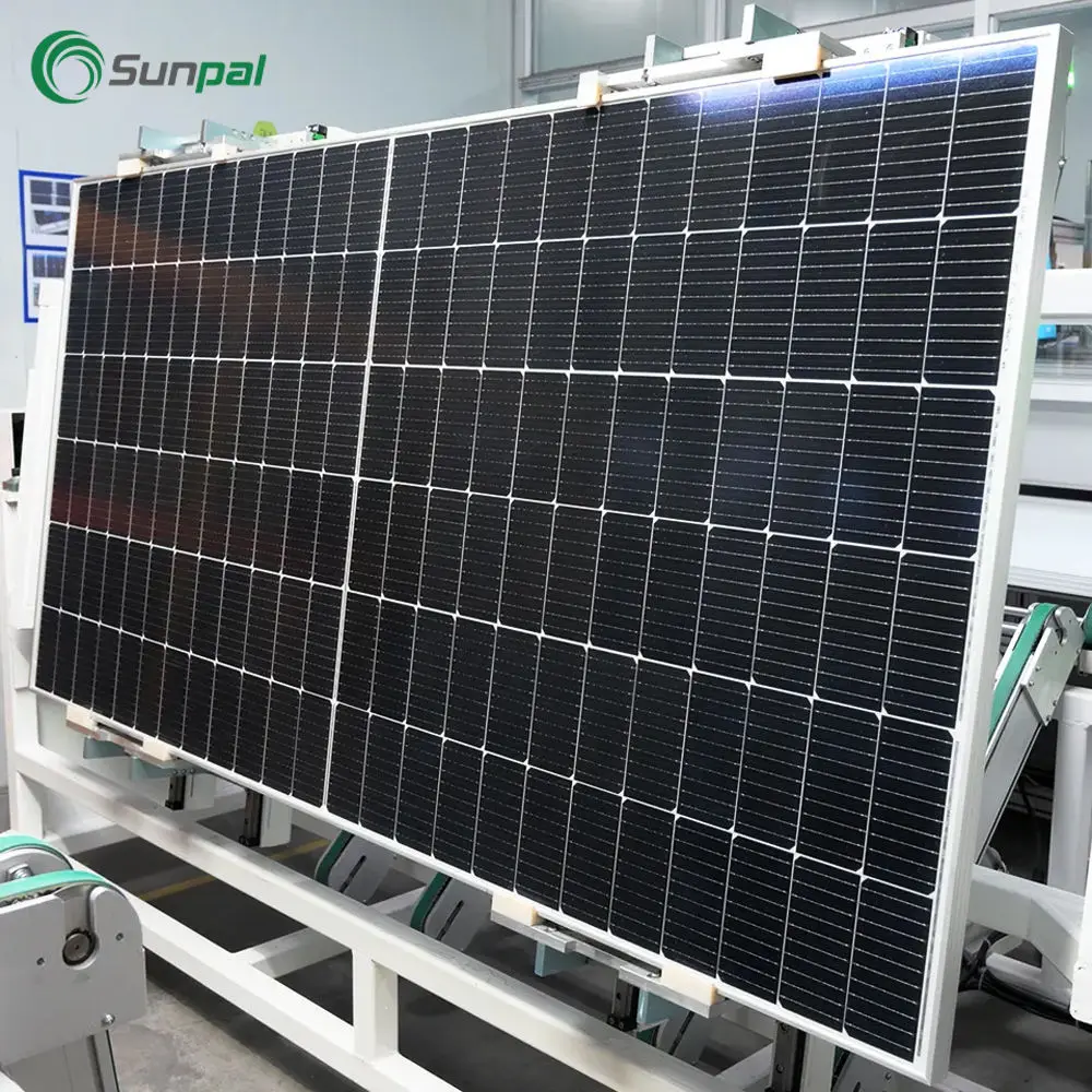 Высокое качество Sunpal 450W-600W 48V фотоэлектрические солнечные панели 500W 500Wp 600W заводская цена с белой задней простыней
