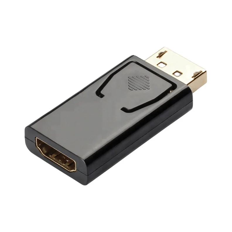 Wholesale good quality 1080P 60Hz DP DisplayPort to HDMI Adapter for tv laptop macbook smartphone ps4