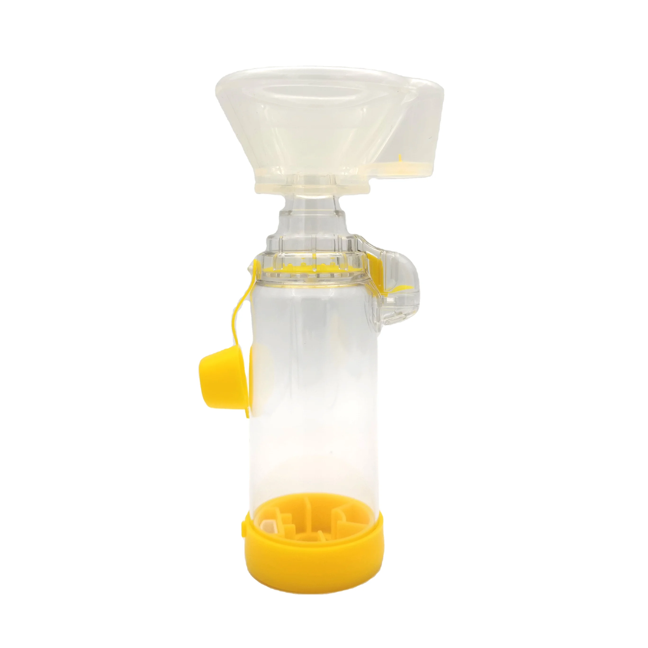 Aerosol medical device aero chamber for asthma inhaler