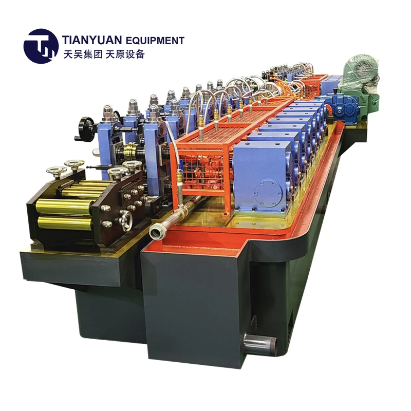 TY20 High Frequency Welded Carbon Steel Pipe Production Line Galvanized Tube Making Machine