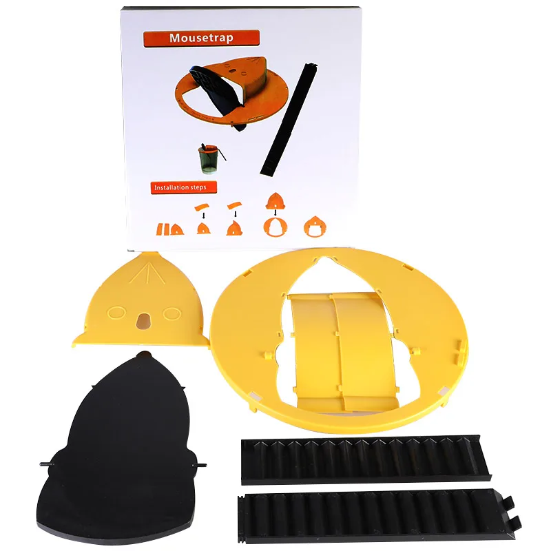 Factory Direct Sale Professional High Cost-Effective Reusable Auto Reset Bucket Lid Mouse Rat Trap, Self Resetting Mouse Trap
