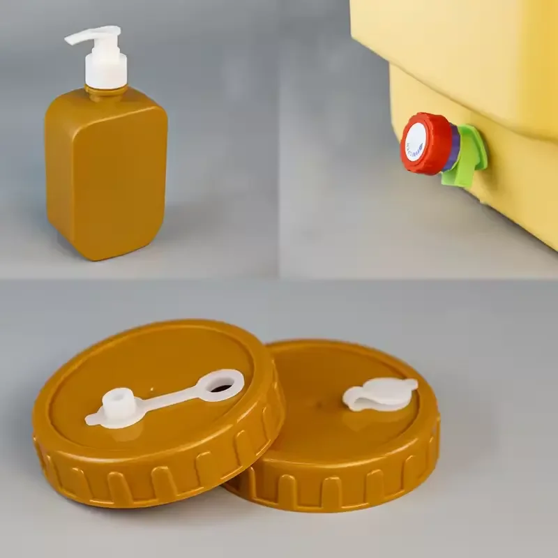 BPA-Free 20L Plastic Water Storage Bucket with Tap Hand Sanitizer Bottle for Camping Drinkware Product