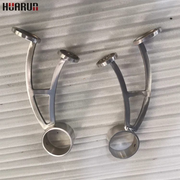 Напольный монтажный стержень 4 фута направляющая для ног набор трубок полированная латунная стойка с футами