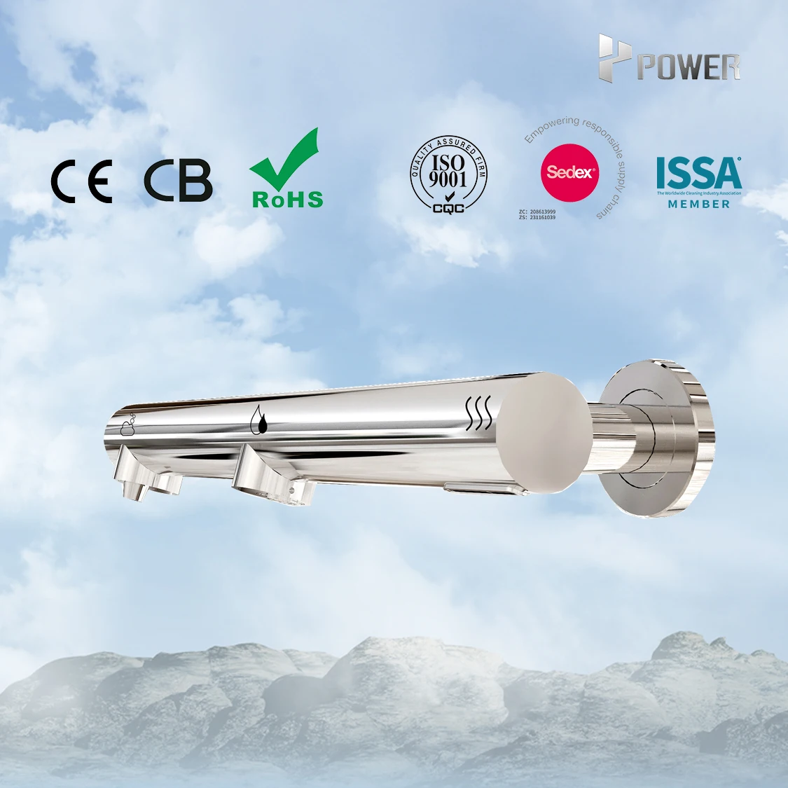 Touchless Bathroom Kitchen Sink Smart Infrared Automatic Sensor Faucet With Soap Dispenser