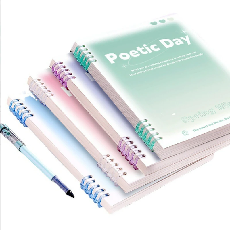 HK simple replacement core gradient b5 notebook a5 high-value notebook