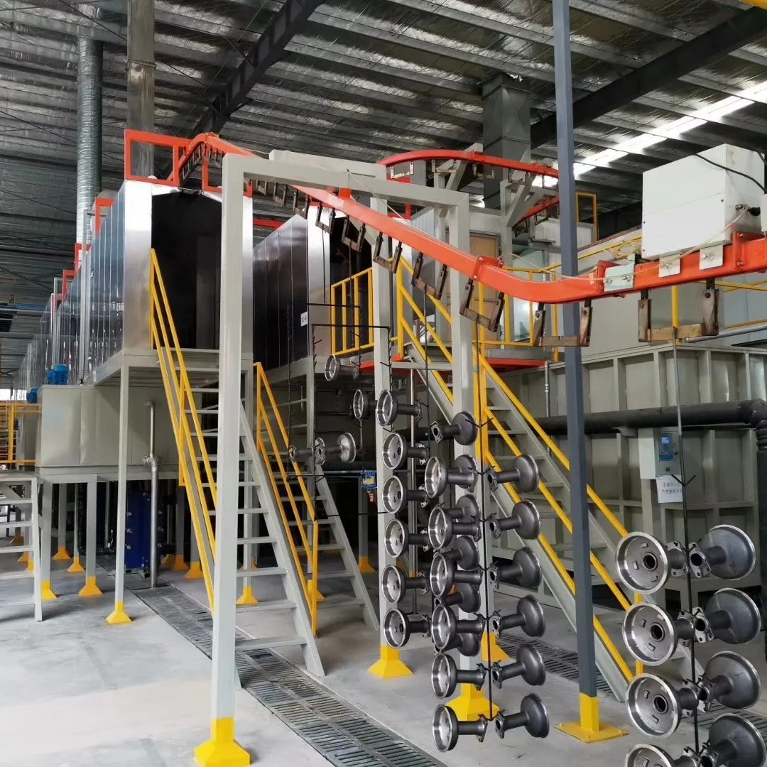 
Sheet metal Electrostatic powder coating line 