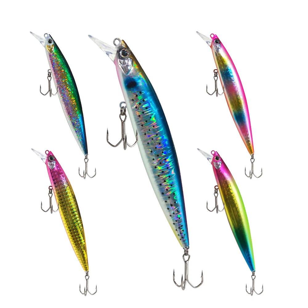 HONOREAL 120mm 21g ABS Saltwater Fishing Lure Long Casting Wobbler Floating Minnow Sea Fishing