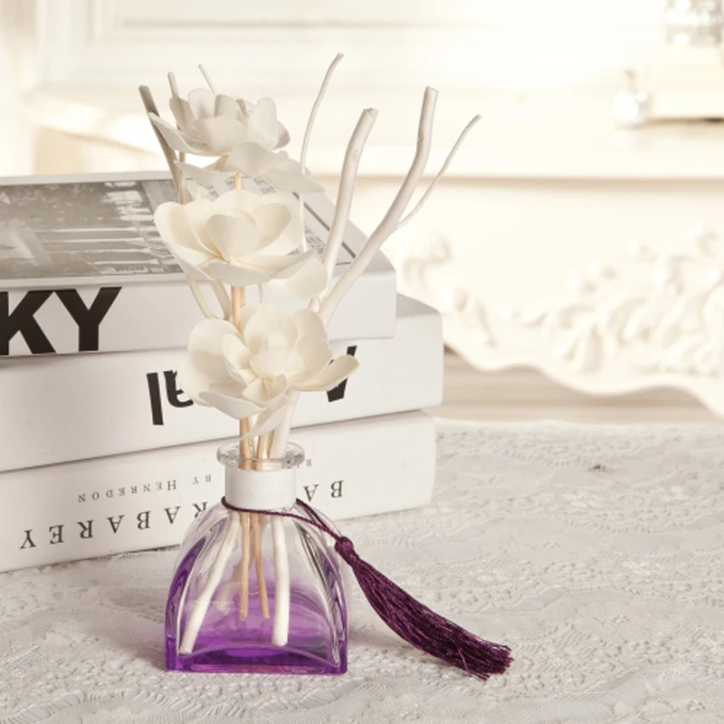Luxury Home Decoration Aromatherapy Natural Essential Oil Aromatherapy Gift Set Reed Diffuser Air Freshener