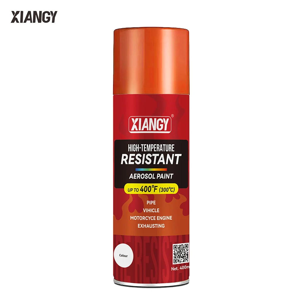 Factory Wholesale High Quality Quick Dry Heat resistant silicon-based General Car Metallic High Temperature Spray Paint