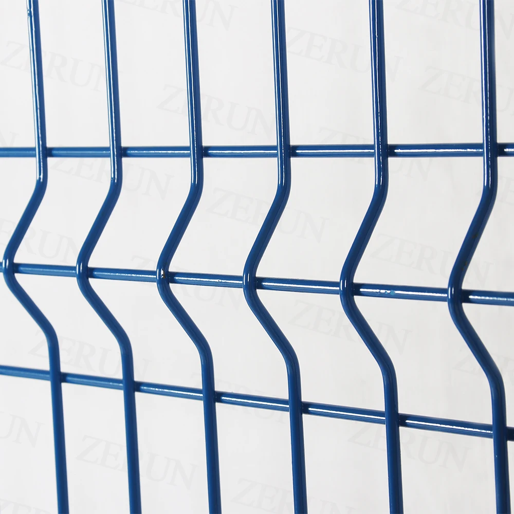 hot dipped galvanized powder coated rigid 3d welded wire mesh for garden fence