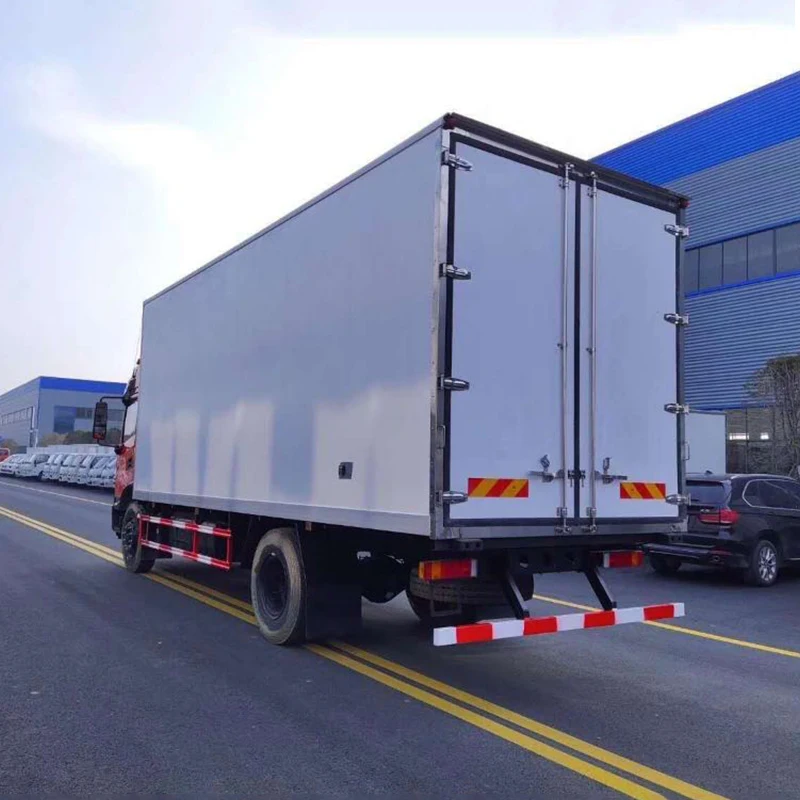 Новая версия Китай 4x2 РЕФРИЖЕРАТОРНЫЙ грузовик кузов 11-20 т Холодильный фургон
