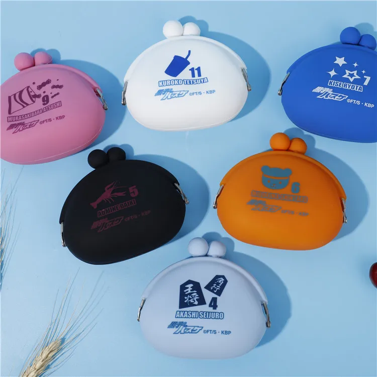 
Custom made carton silicone coin purse cute cheap silicone coin wallet 