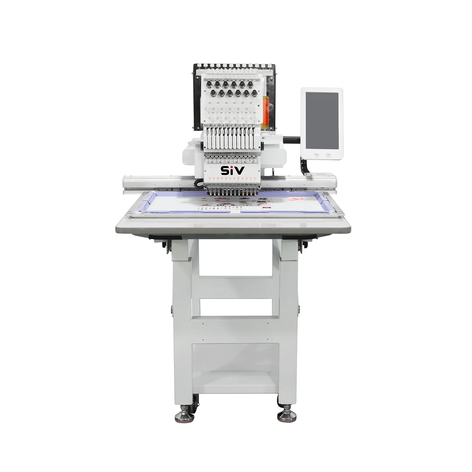 Flat Embroidery Computer Machine Commercial Home Single Head Embroidery Machine Flat Embroidery Machine