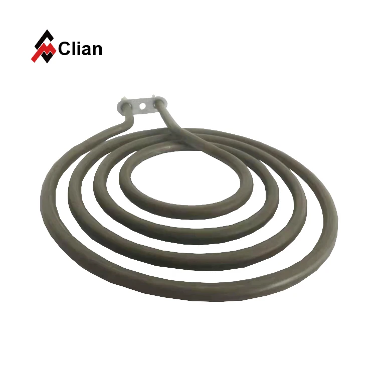 110/220V 1000W sus304 tubular electrical heating element toast oven water coil heater air fryer rod thermostat resistance