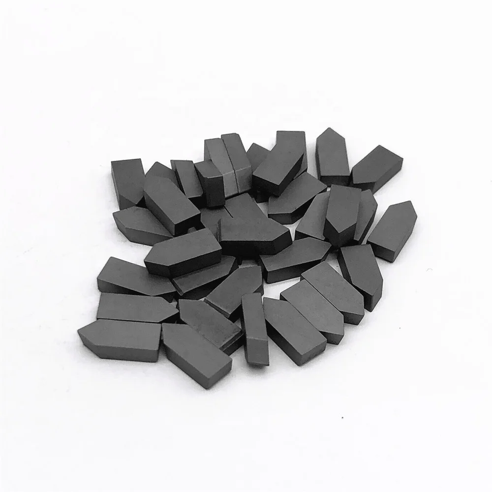 Tungsten carbide cutting insert brazed insert with various grade and type available