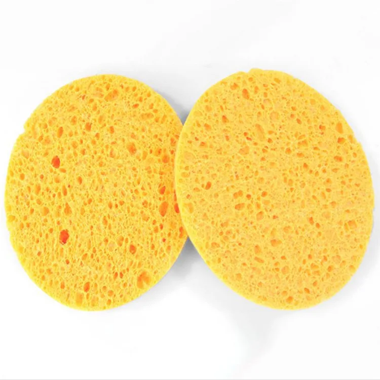 Natural Compressed Facial Sponges Skin Care Face Cleaning Makeup Cosmetic Remove Cleansing Reusable Exfoliating Facial Sponge