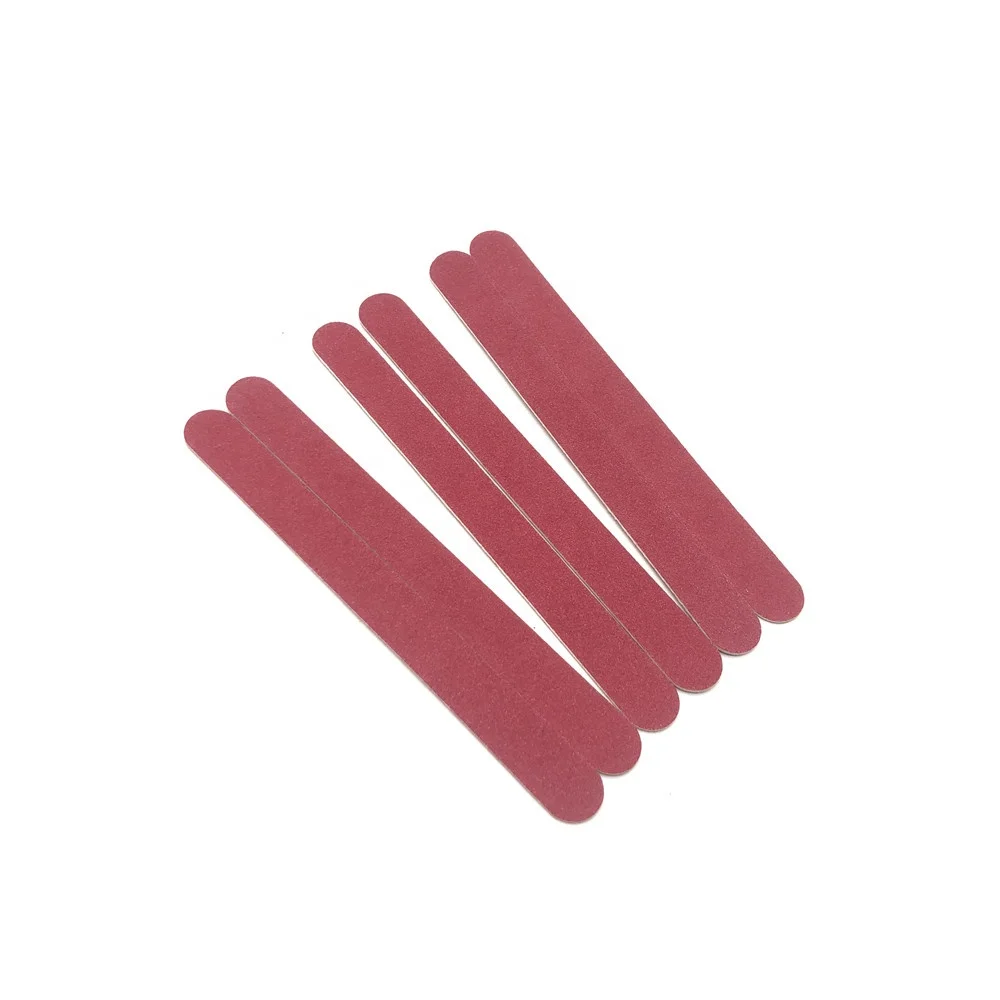 Thin Nail File Professional 100180 Pedicure Tool Custom Wooden Nail File
