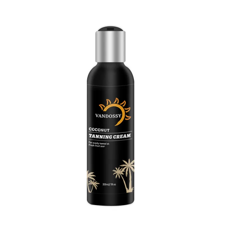 Sunless Tanning Cream Face Body Tan Accelerator Tanning Cream Private Label For Sunbeds