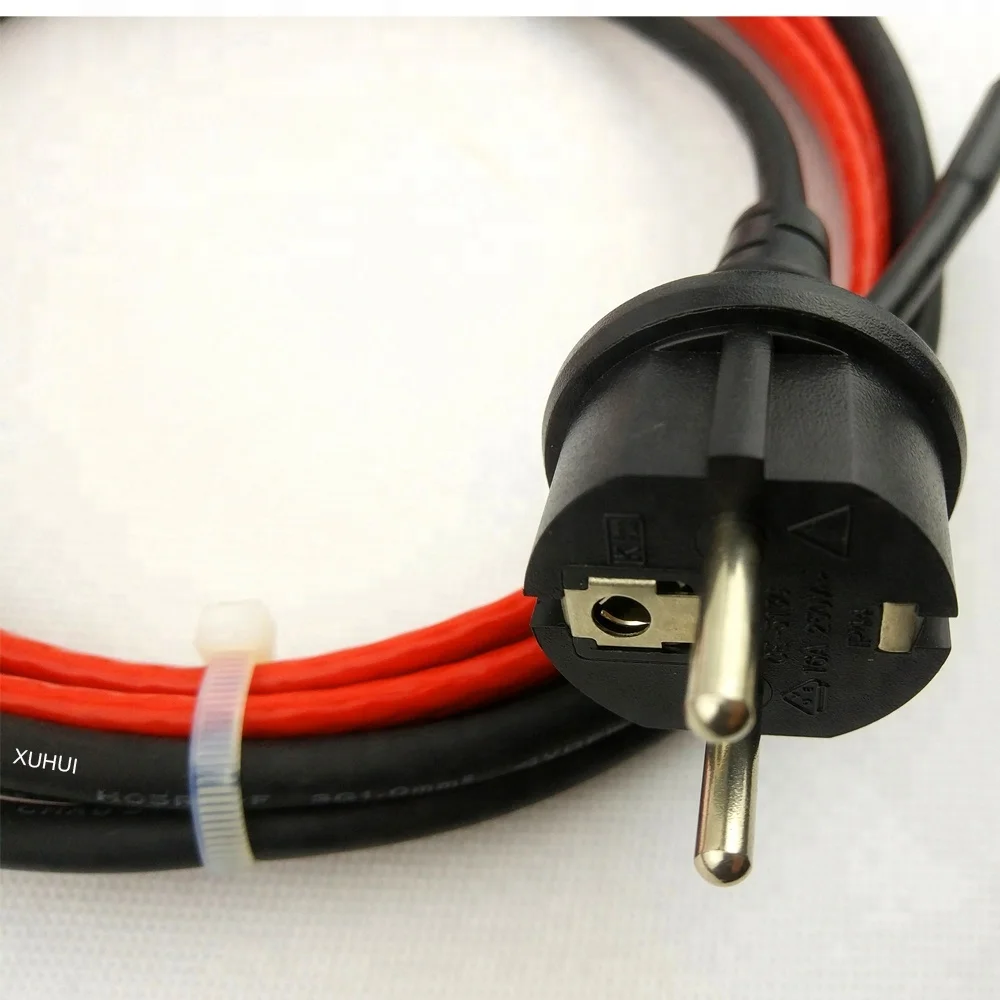 freeze-protection self-regulating heating cable in pipe