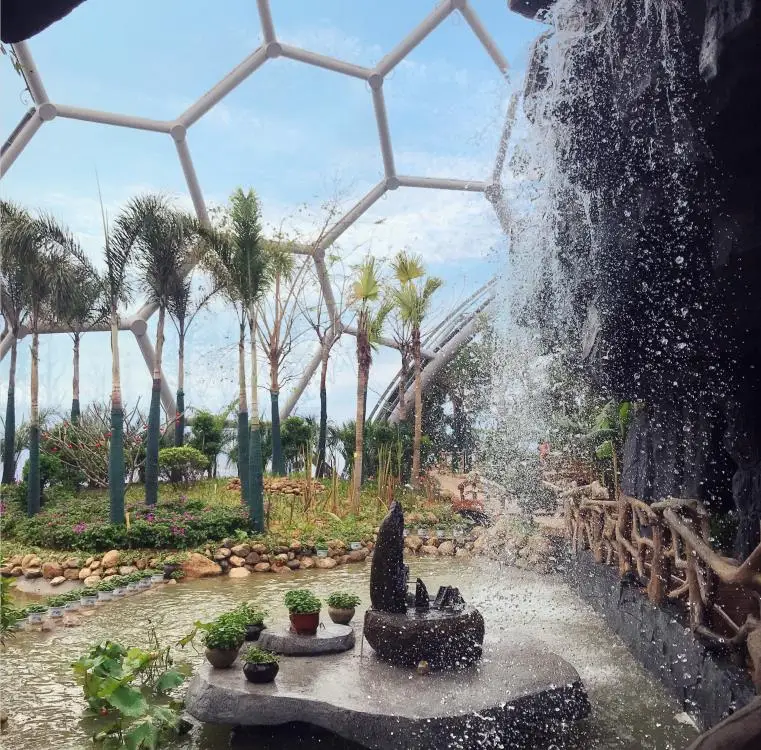 ETFE farming greenhouse inflatable membrane structure