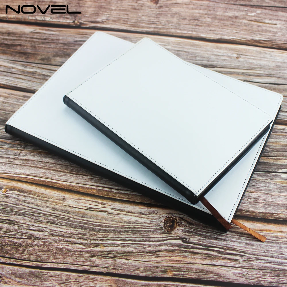 High Quality Blank Sublimation PU Leather Heat Transfer Canvas Changeable NoteBook