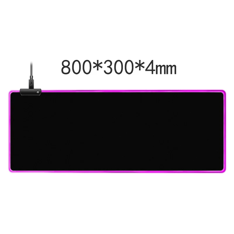 Оптовая продажа резиновый лист и светодиодный коврик для мыши AIWO с напечатанным пользовательским логотипом принимаем создание собственного бренда