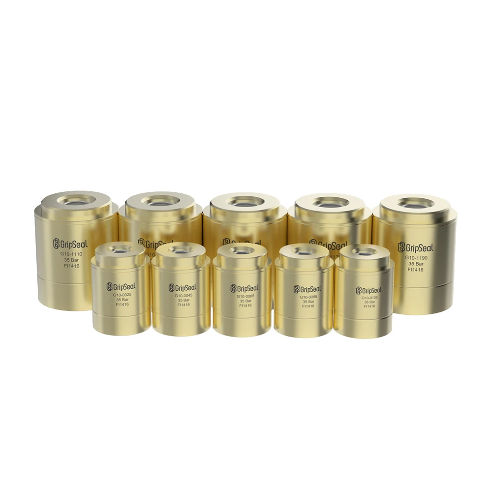 Quick Connector GripSeal G10SS External Seal Connection for Medical Life Science Component Testing Leak Test