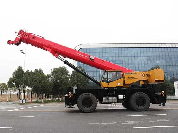 Сделано в Китае 120 тонн SRC1200 мобильный пересеченный кран Сингапур