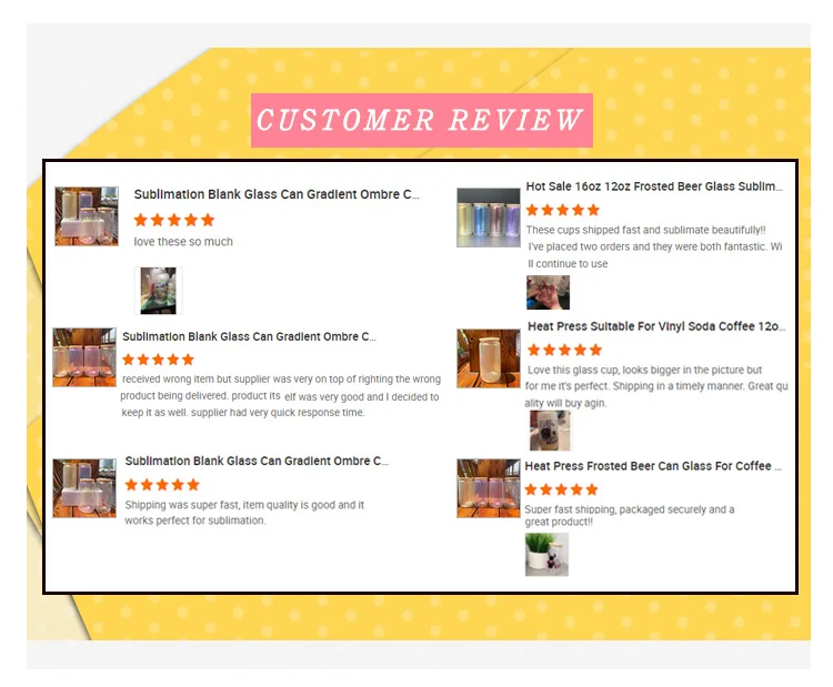 USA Warehouse 20oz Iridescent Sublimation Glass Can Frosted Sublimation Beer Glass Blanks Tumbler with Bamboo Lids Water Bottle