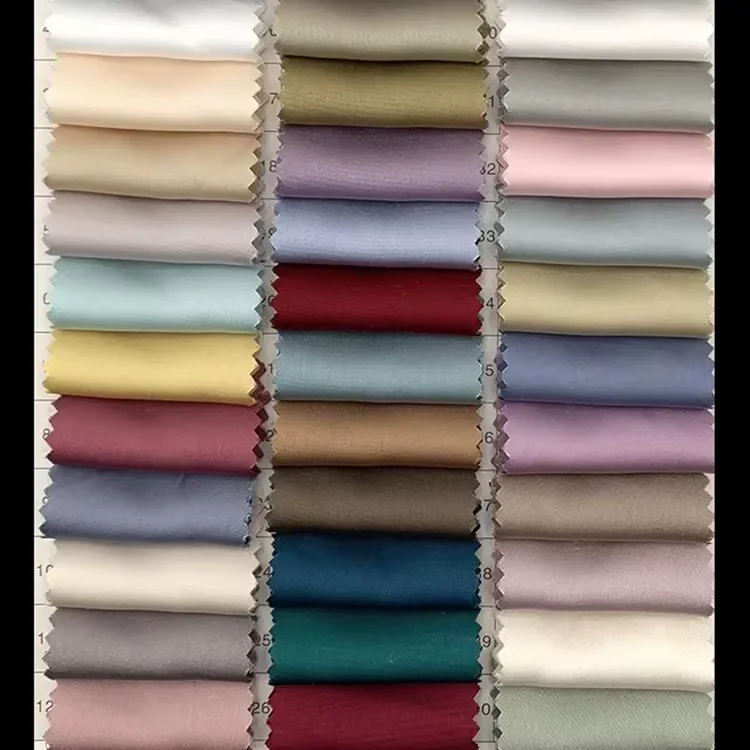 Chinese factory price wholesale elastic acetate fabric satin dyed fabric dress fabric 95gsm
