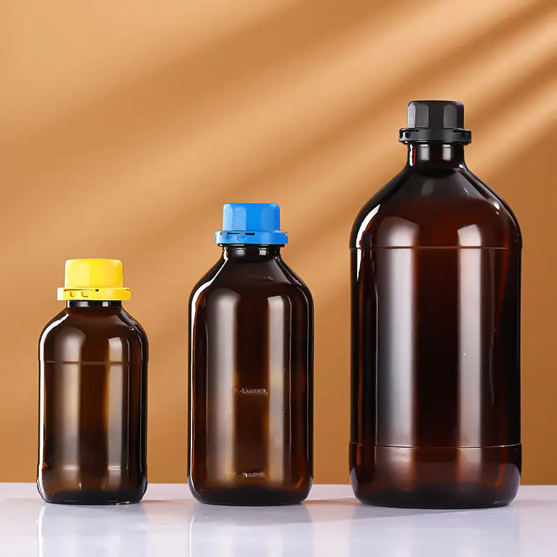 Laboratory chemical agent reagent laboratory glass bottle 1000ml 2500ml