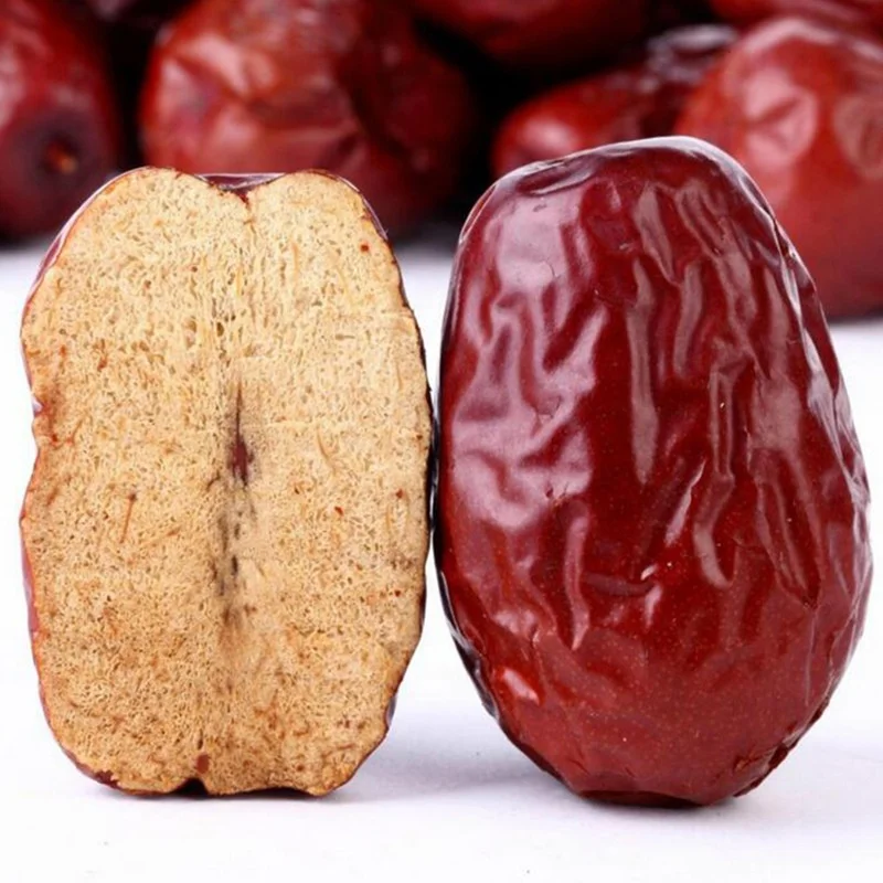Красная Дата холодная сушка оптовая продажа недорогие свежие сухие фрукты Jujube от