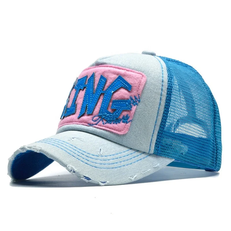 Высококачественная джинсовая шапка в стиле хип-хоп