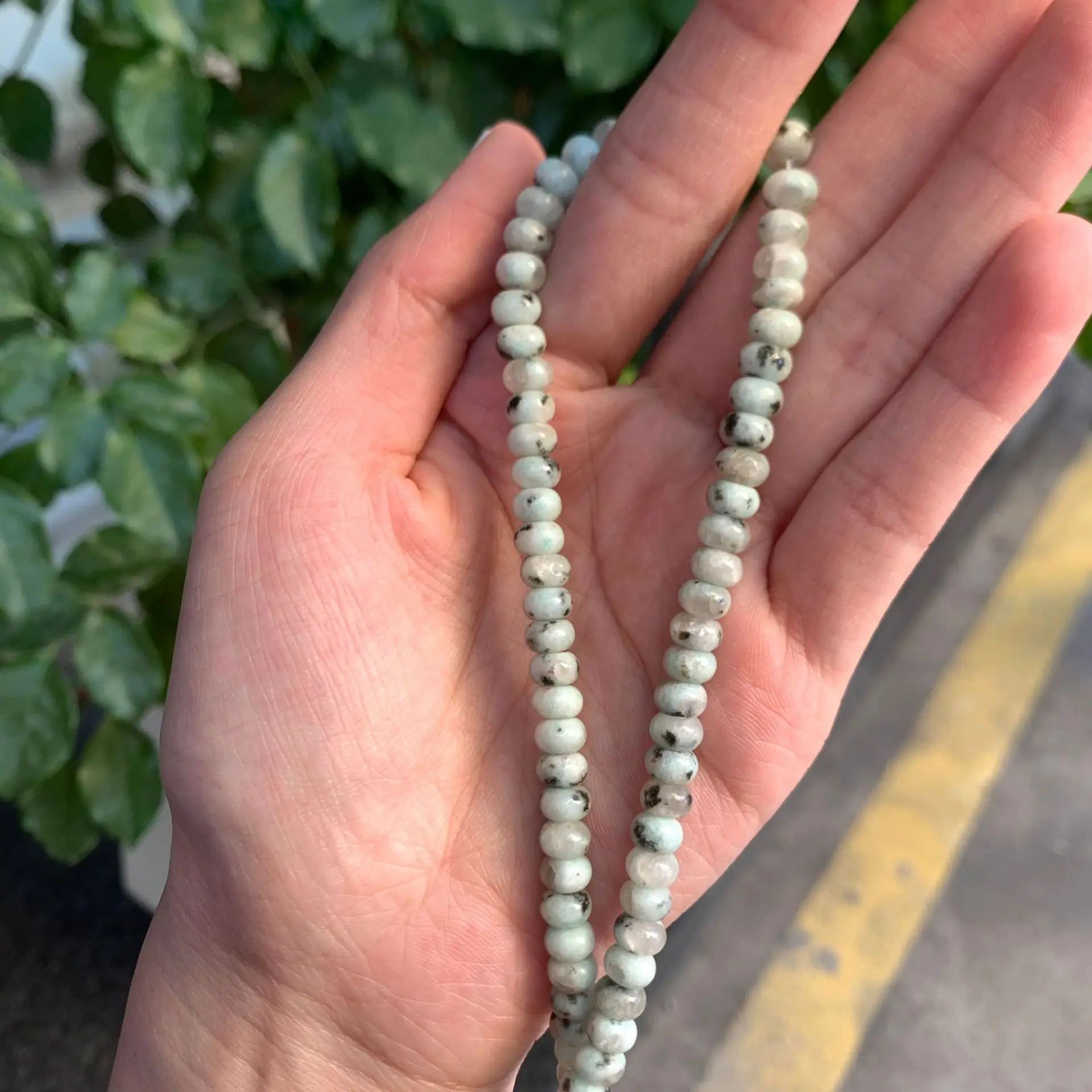 6*4mm Nature Stone Abacus Beads Red Stone Tiger Eey Rondelle Loose Beads Strand Diy Bracelet Necklace Jewelry Accessories