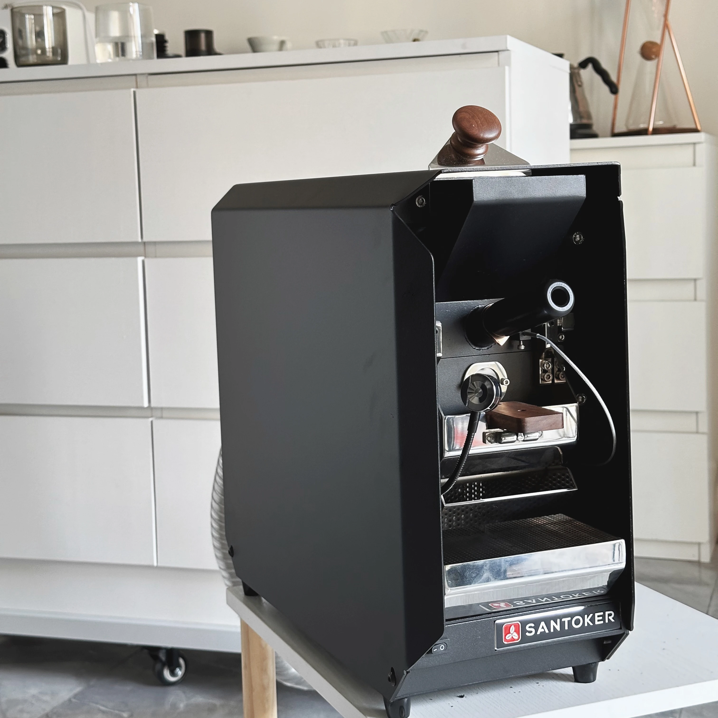 SANTOKER X2 master 50 г-200 г умная мини-машина для обжарки кофе дома