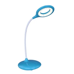 HOT SALE COLORFUL BEDROOM READING RECHARGEABLE NIGHT PLASTIC LED DESK LAMP