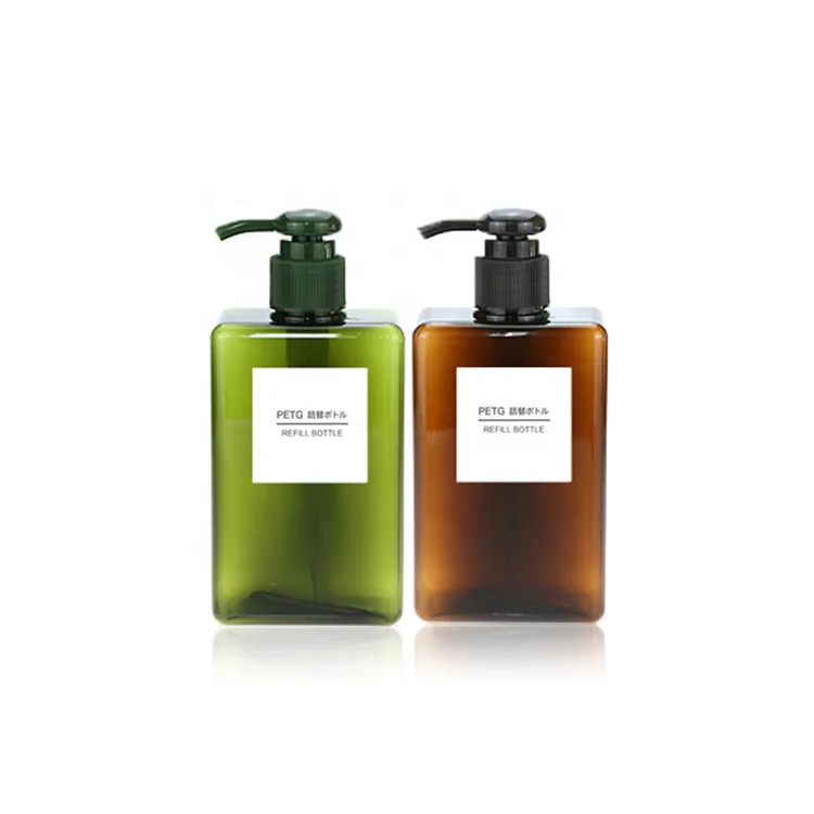 150ml 250ml 450ml 650ml Liquid Soap Plastic Shampoo Hand Wash Body Lotion Bottle