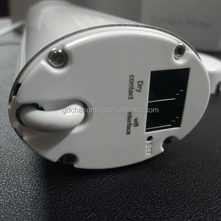 Super Silent N18 Curtain Motor 5 Wire Engineering  2Nm Big Turque  Dry Contact Function Round Shade  Motorized Curtain Motor