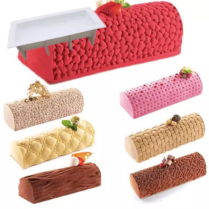 Early Riser Silicone 3D Cake Mold Swiss Roll Baking Supplies Mousse Cake Dessert Tools