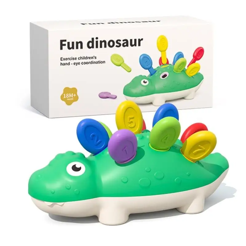 PANDAS Montessori обучающая игрушка для обучения динозавров игры сенсорная мелкая моторика развивающие игрушки подарки малышей