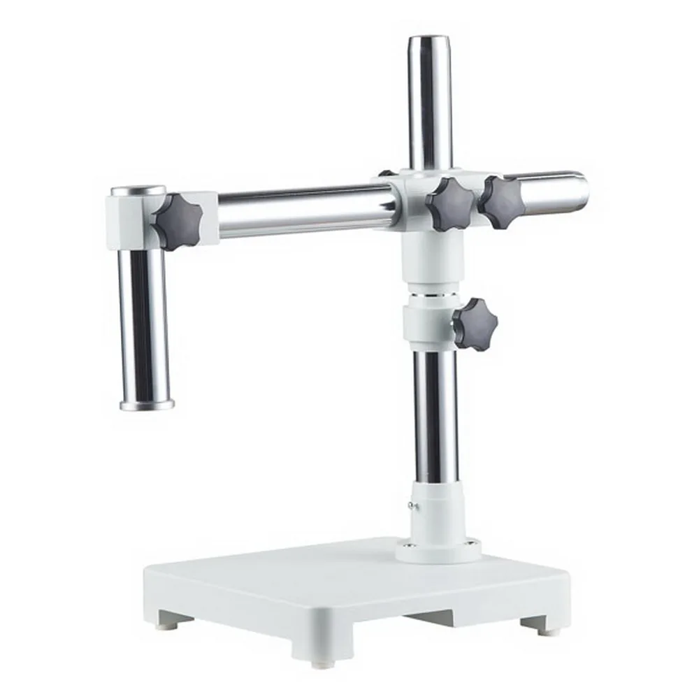 Factory Supply 7X-45X Boom Stand Parfocal Trinocular Optical Zoom Stereo Microscope