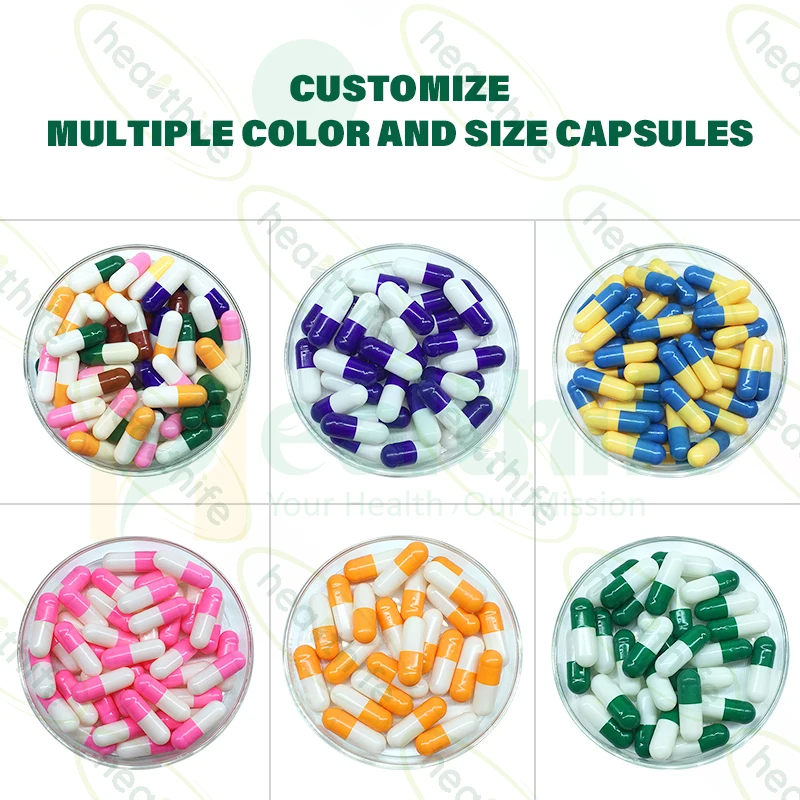 Healthife OEM Clinoptilolite цеолитный порошок 500 мг/60 капсул/бутыль цеолитных капсул