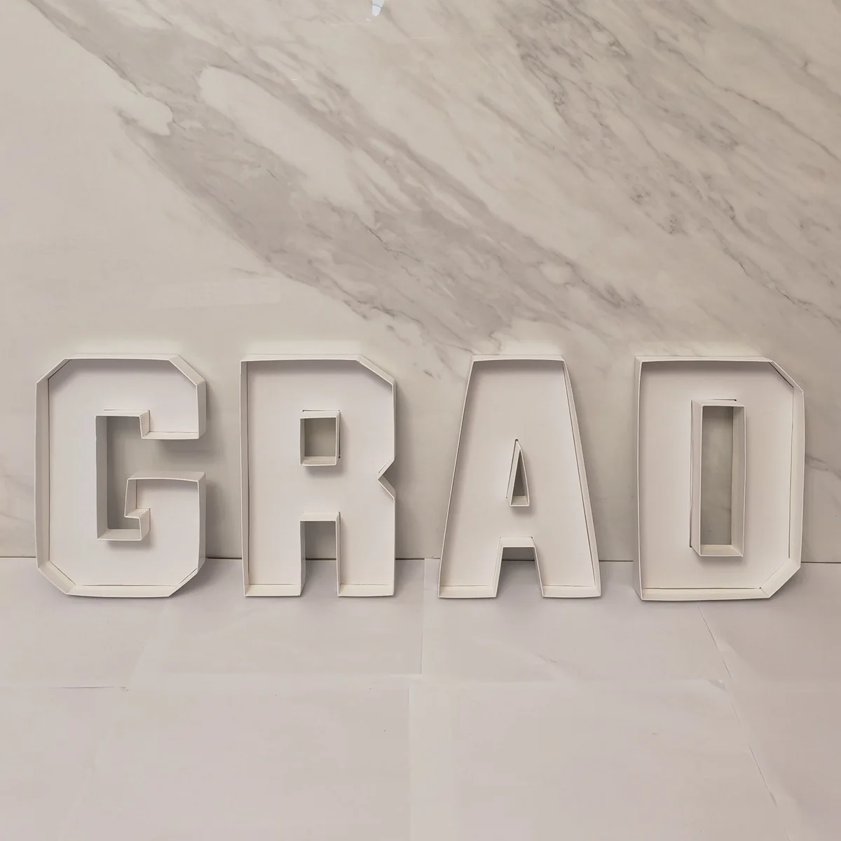 White Sushi Paper Plate Dish Baking Dessert Container Box Cardboard Letter Shaped For Grazing Food