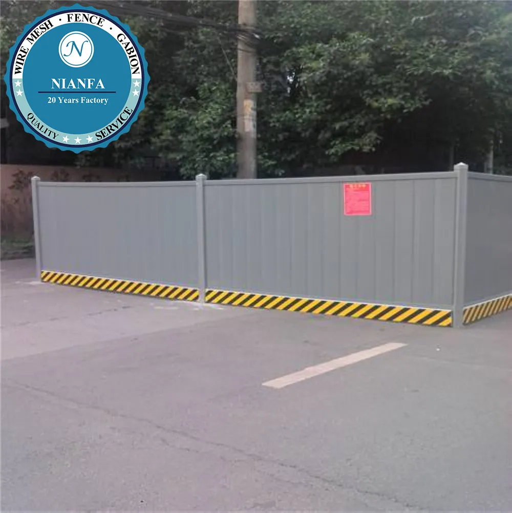 6FT. H X8FT. W White Hot Sale Cheap Vinyl PVC Plastic Privacy Fence for Home and Garden