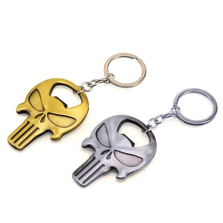 Promotional gifts Zinc alloy Antique Nickel color practical Creative design Bottle Opener key ring